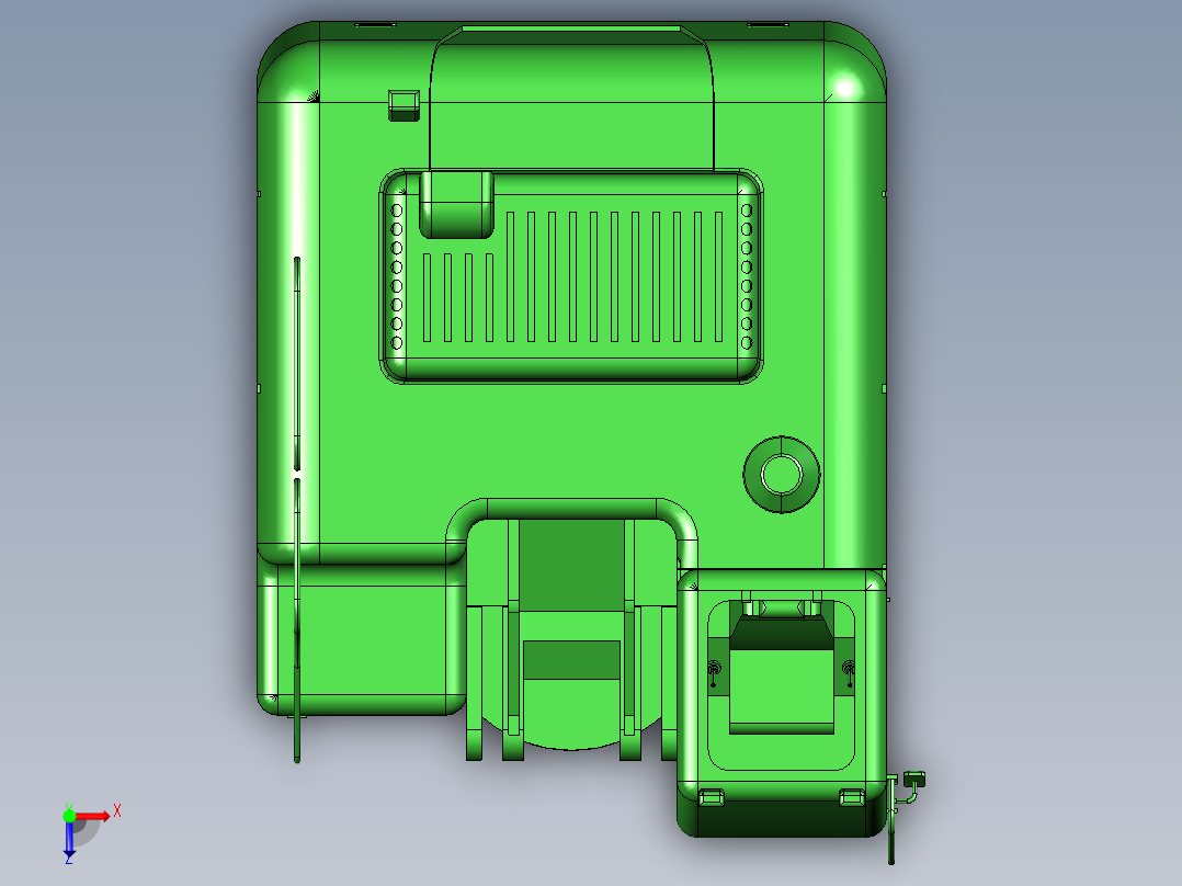 0.5m³液压挖掘机工作装置设计【含三维UG+9张CAD图+文档资料】俯视图