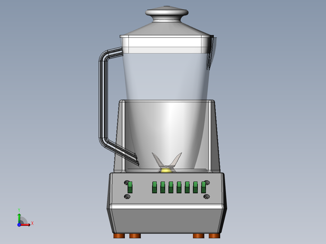 2023.02月-厨房搅肉机sw22可编辑前视图
