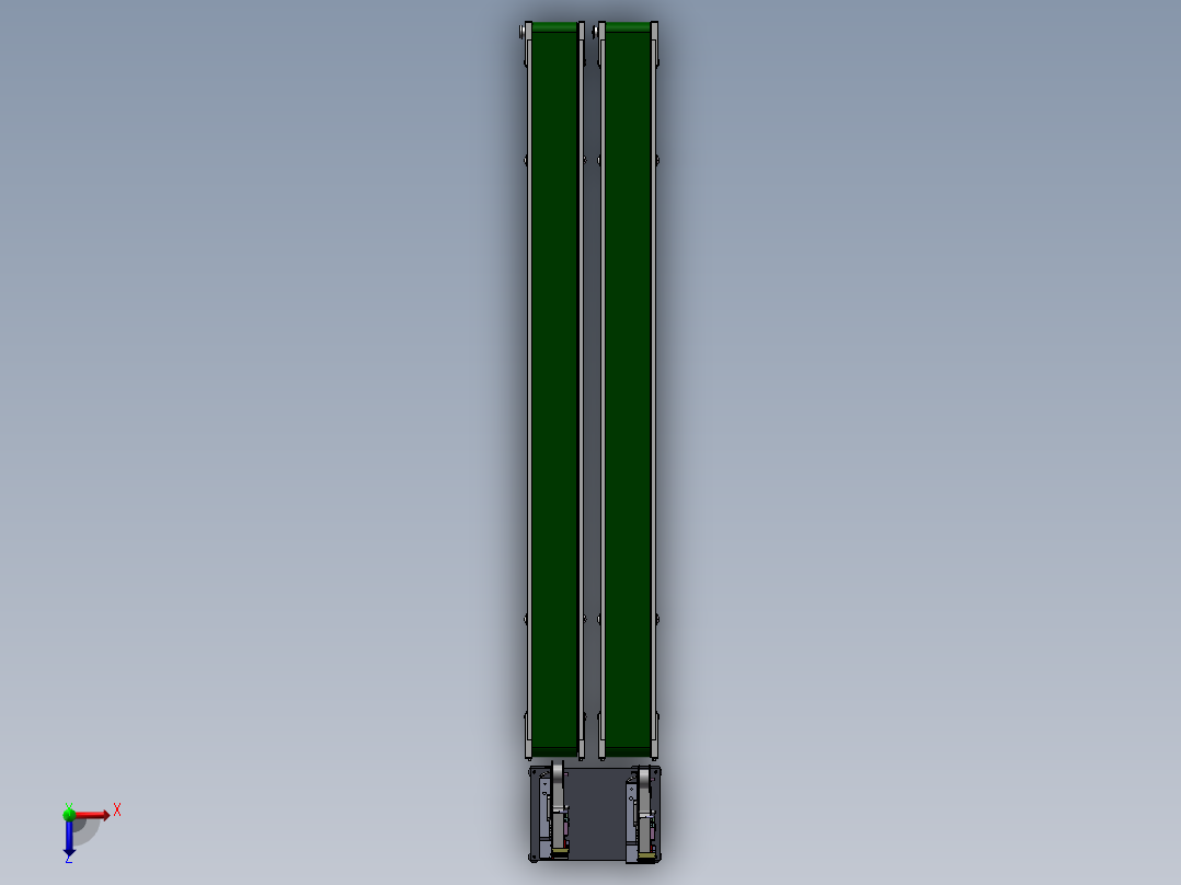 尼龙线自动化卷捆成型机sw17可编辑俯视图
