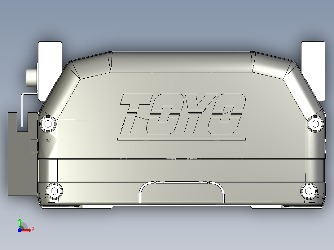 Toyo东佑达直线模组-ETH14-200-BC-200W+煞車前视图
