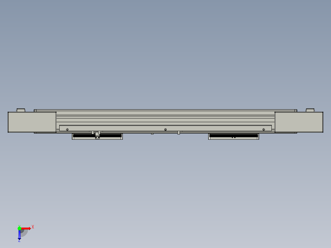 威洛博双电机滑台-VBC14S2-L50-S250-BLR-P40-C6俯视图
