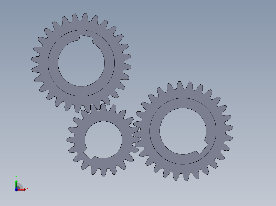 齿轮配合 <span style='color: red'>3D</span>模型