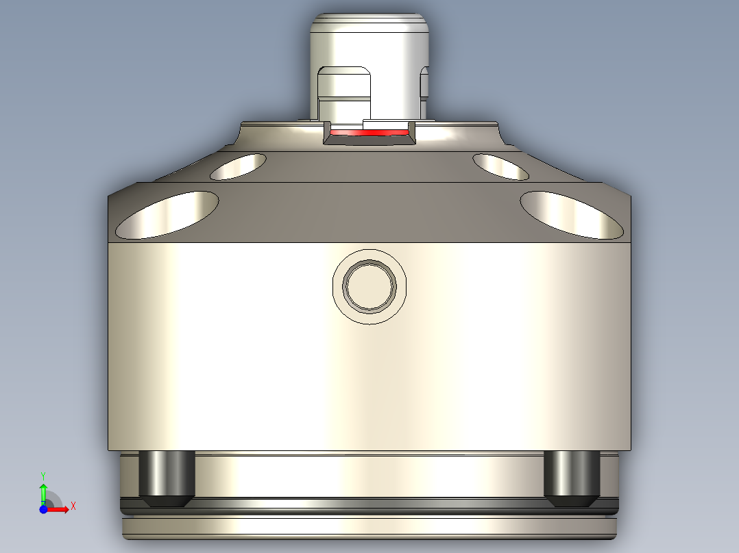 KOSMEKSFA3000-M1A-130多系列多零件图纸模型多系列多零件图纸模型前视图