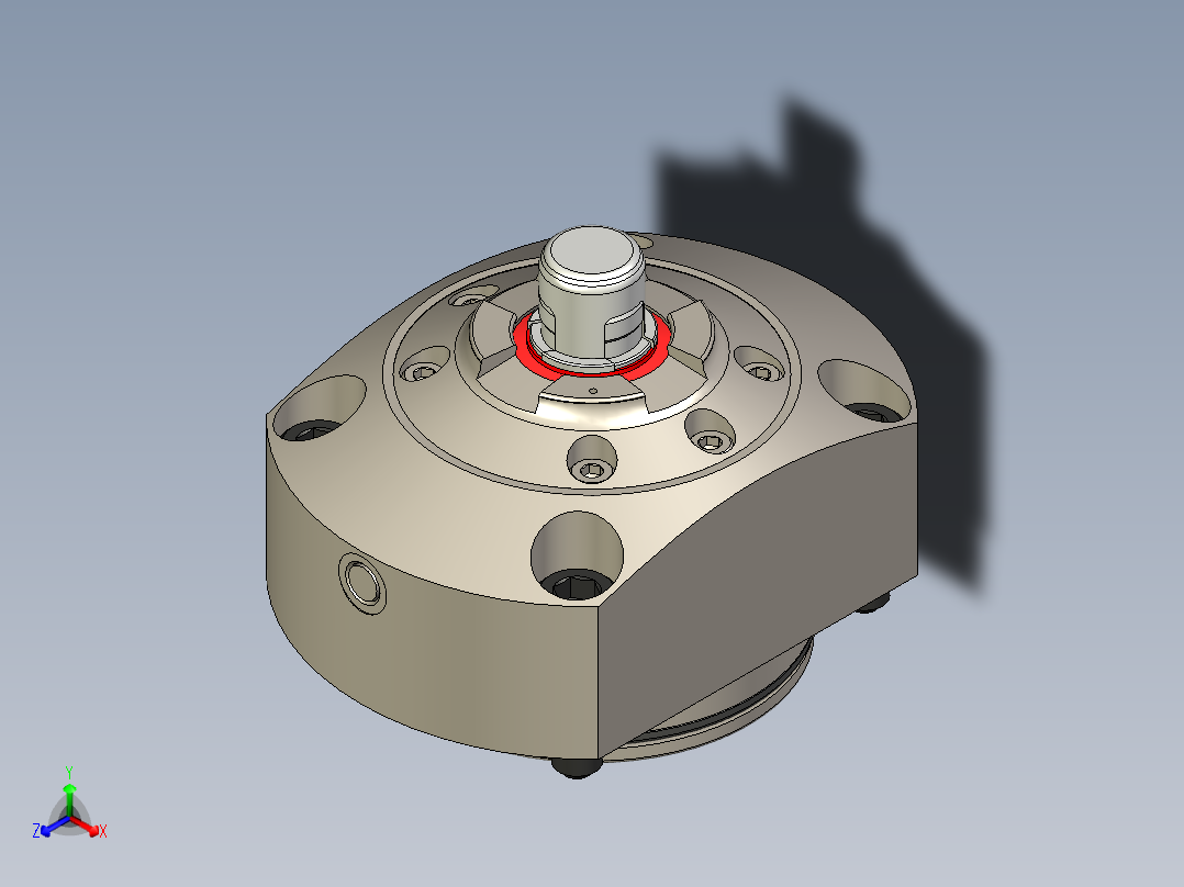 KOSMEKSFA3000-M1A-130多系列多零件图纸模型多系列多零件图纸模型正等轴测图