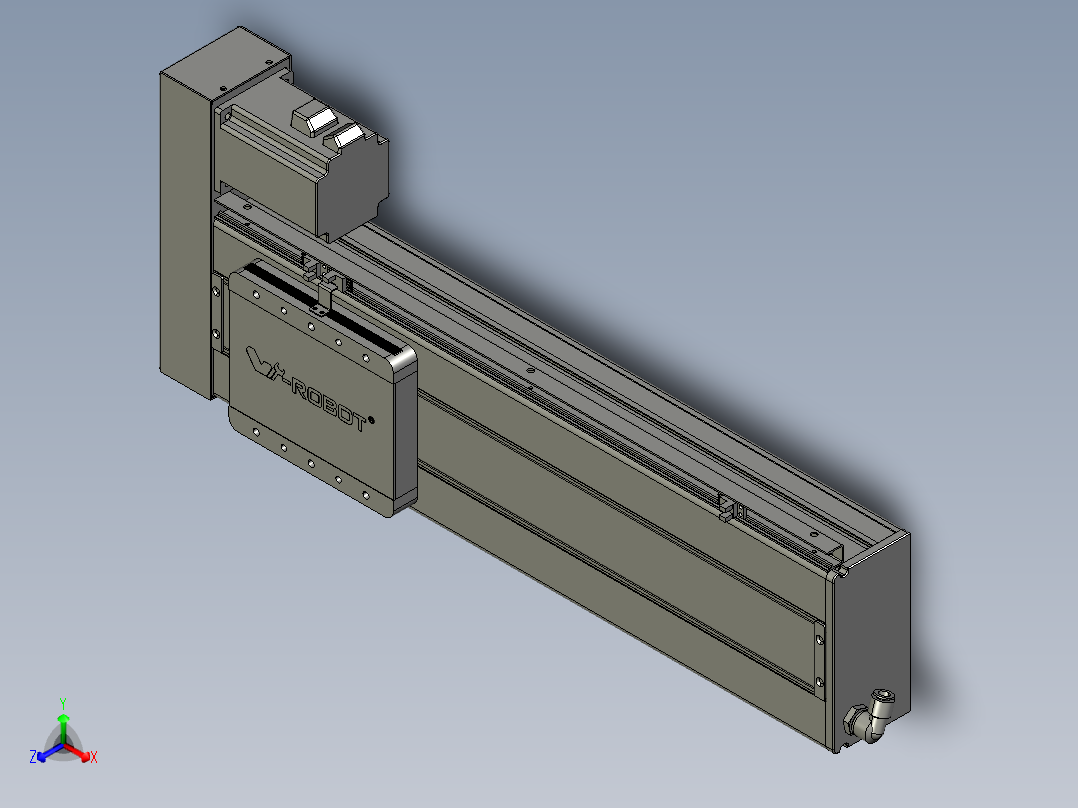 威洛博VC17-S400-BR-P75正等轴测图