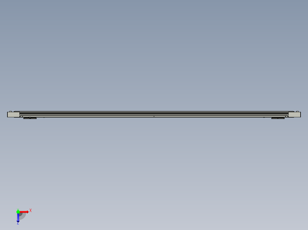 威洛博双电机滑台-VBC14S2-L50-S2900-BLR-P40-C6俯视图