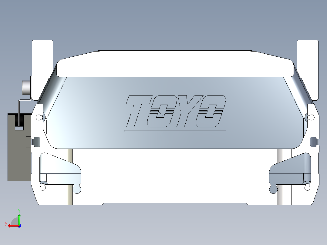 Toyo东佑达直线模组-ETH17-150-BC-M75B后视图