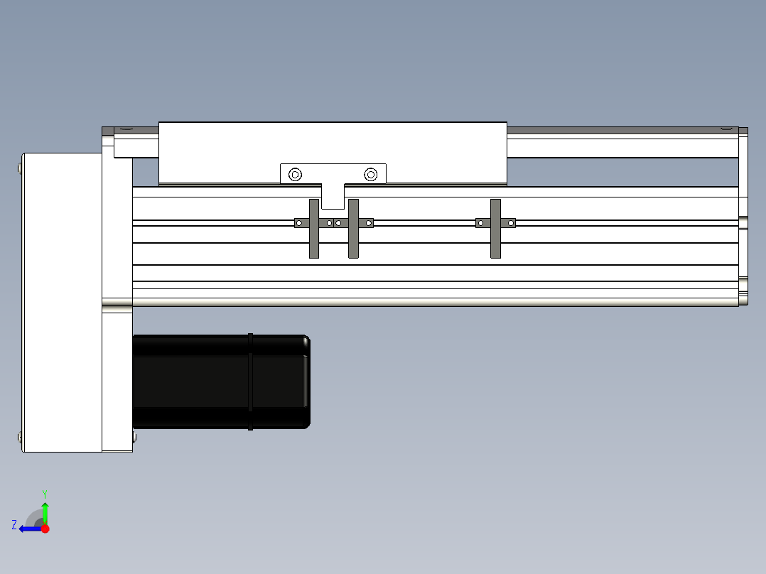 Toyo东佑达直线模组-ETH22-100-BM-400W右视图