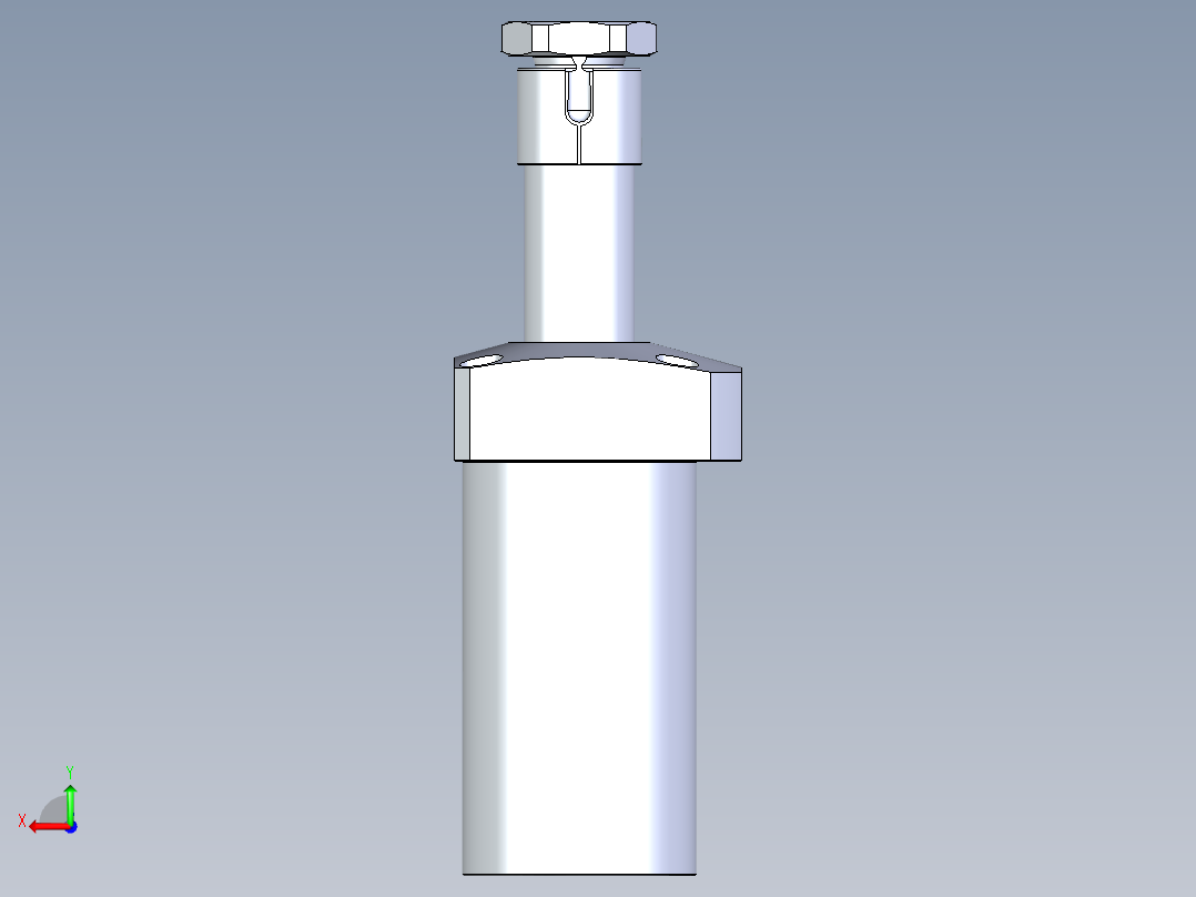 KOSMEKLHA0750-SL-Q40多系列多零件图纸模型后视图