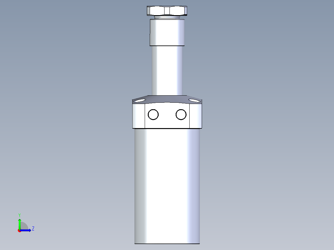KOSMEKLHA0750-SL-Q40多系列多零件图纸模型左视图