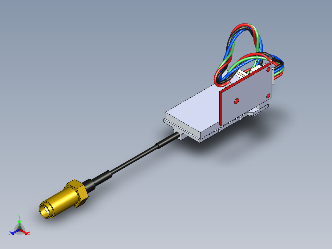 天线16正等轴测图