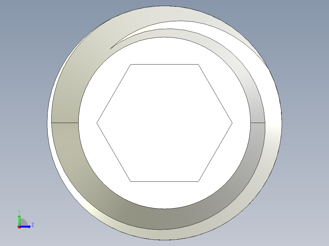 DIN 913-ISO 4026 固定螺钉-M3 L=4.STEP左视图