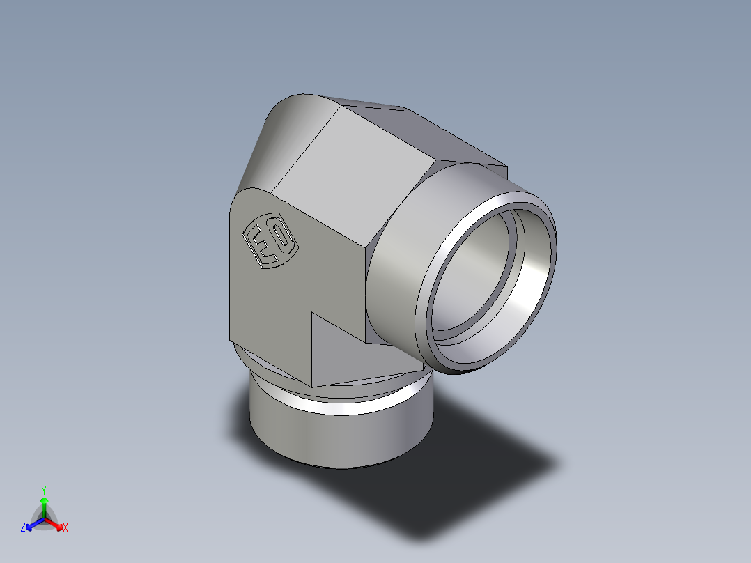 卡套式工业通用硬管接头EO_Male_stud_elbow_WE28LMCFX