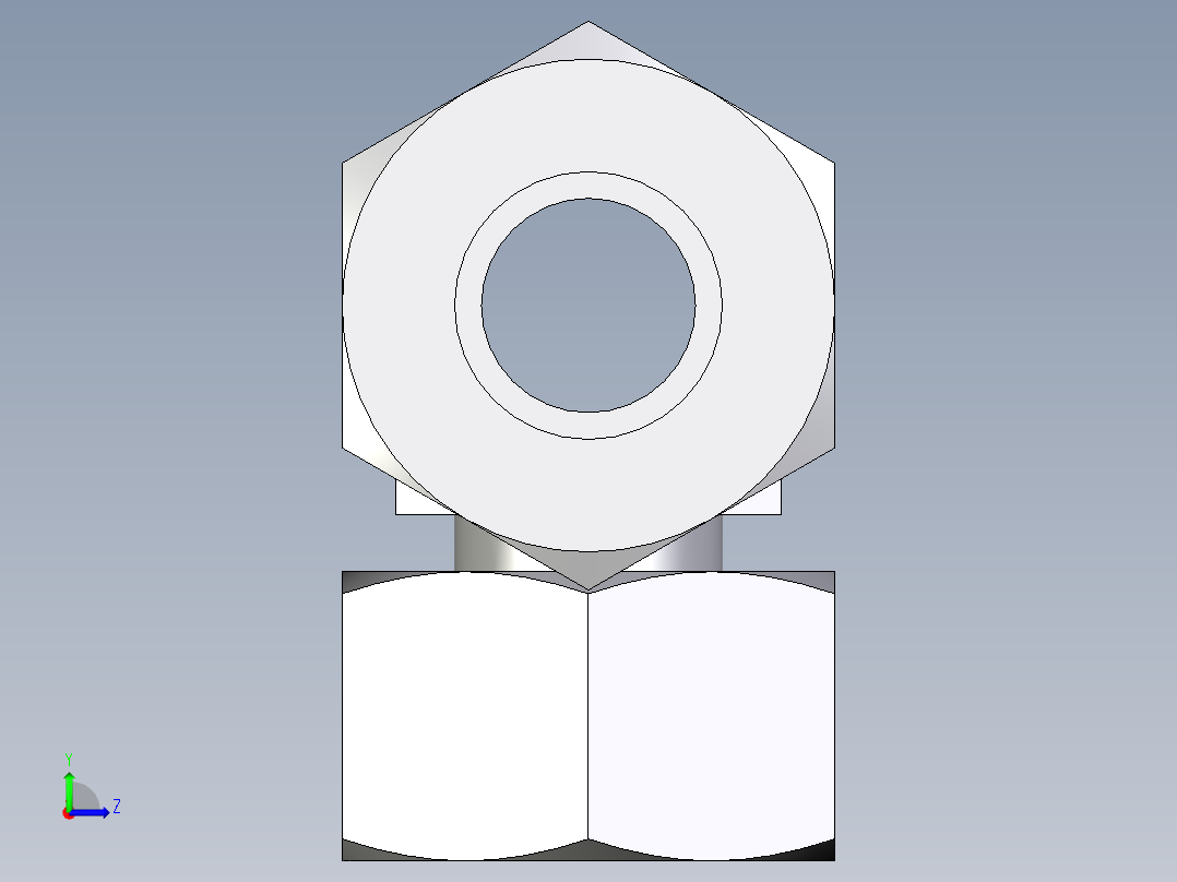卡套式工业通用硬管接头EO_Standpipe_branch_tee_EVT25S71左视图