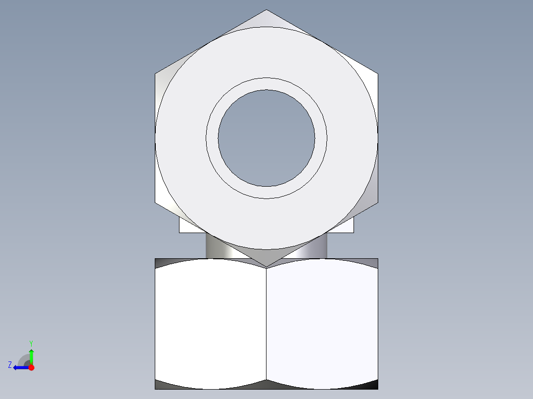 卡套式工业通用硬管接头EO_Standpipe_branch_tee_EVT25S71右视图