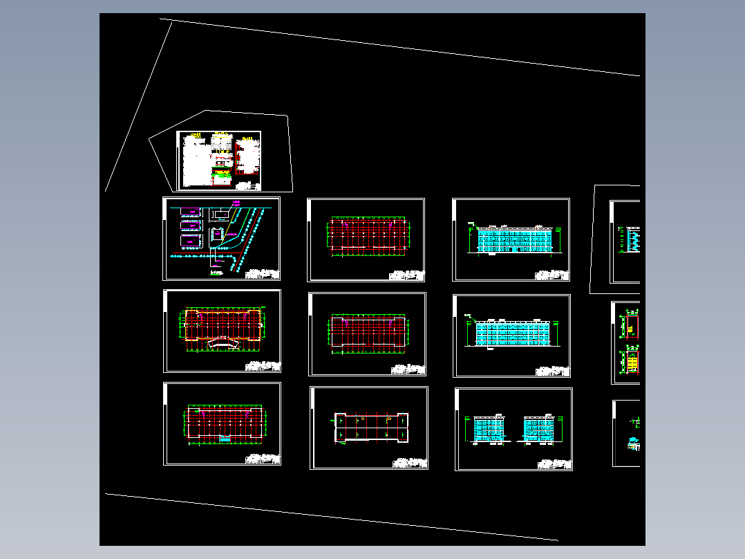 四层框架结构医药公司综合办公楼设计（建筑图、结构图、计算书、外文翻译、含电算等资料）