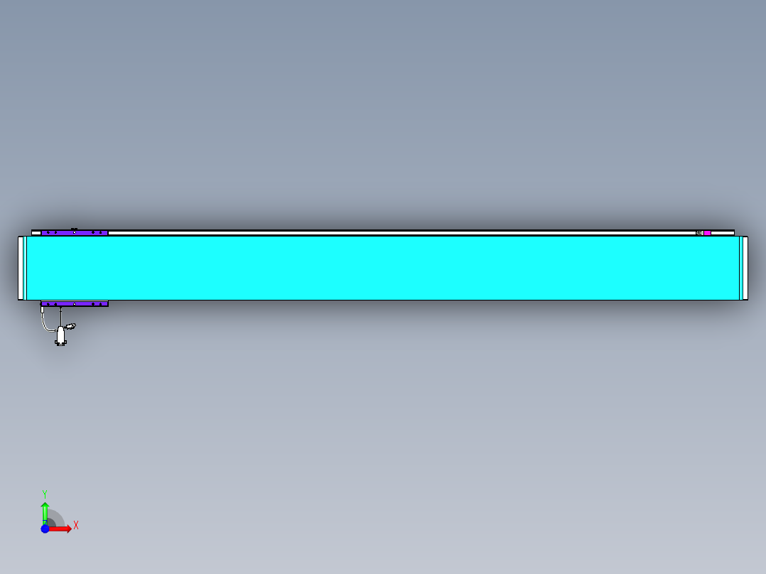 威洛博VL系列3d模型模组VL17E2Y-S1650前视图
