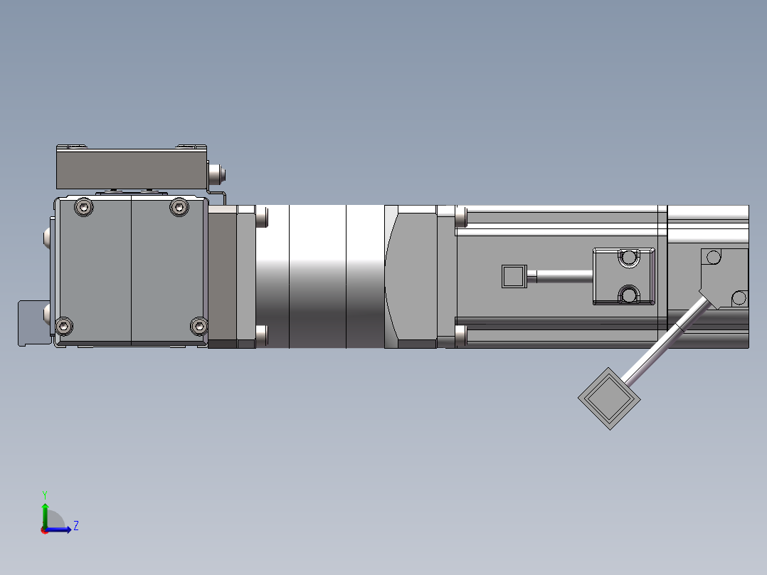 欧规同步带GTB65-CL-400W左视图