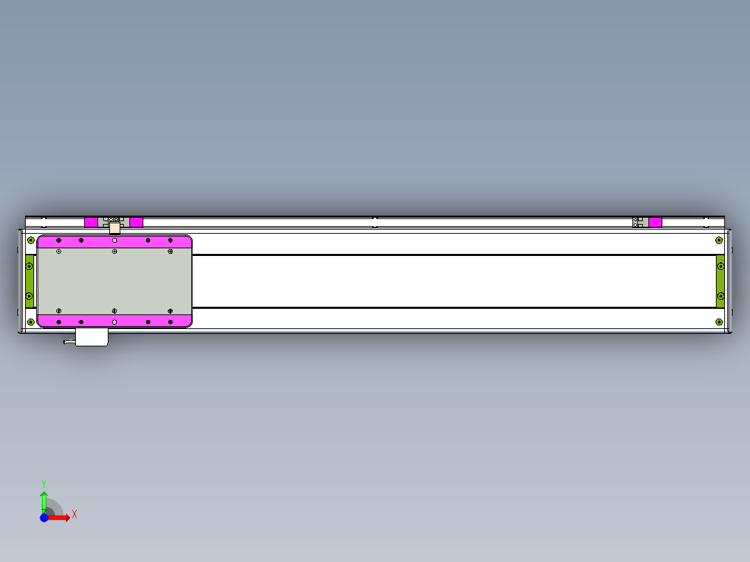 威洛博LC系列3d模型模组LC14S2Y-S700前视图