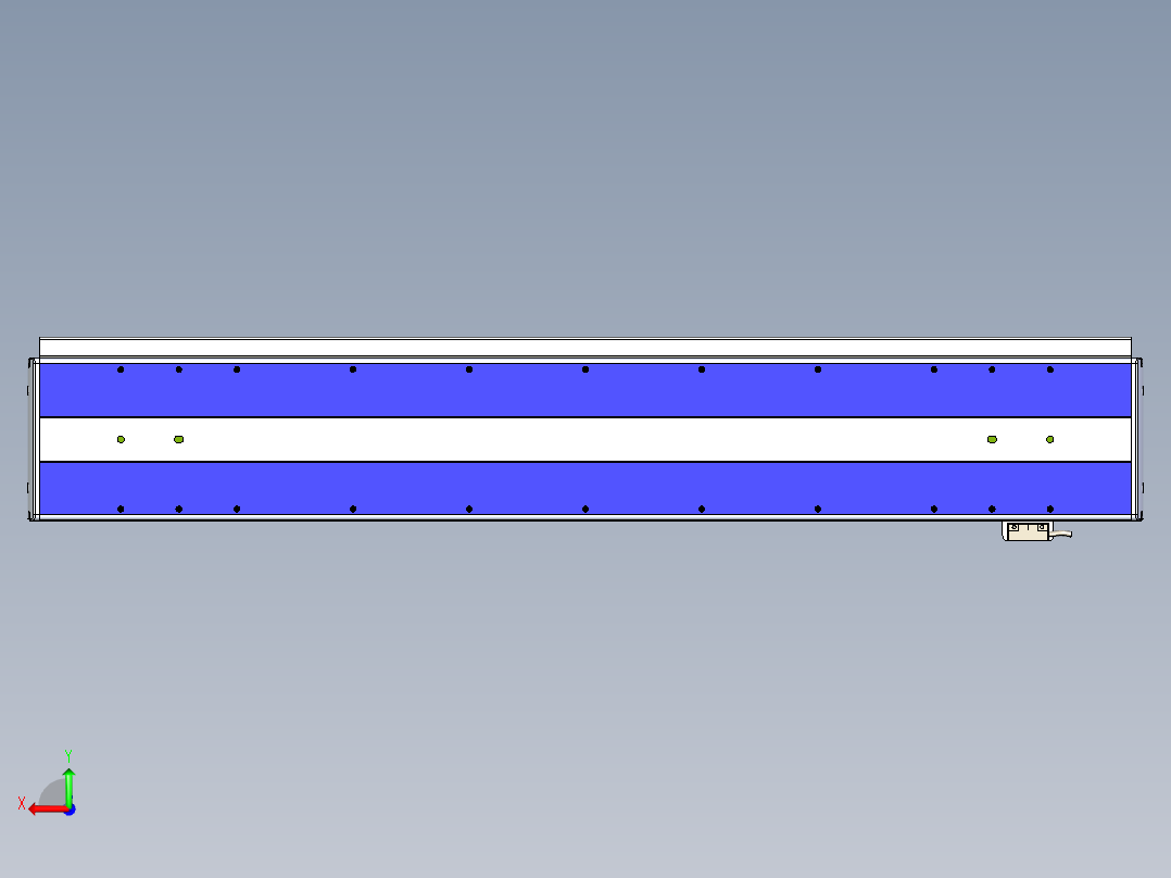 威洛博LC系列3d模型模组LC14S2Y-S700后视图