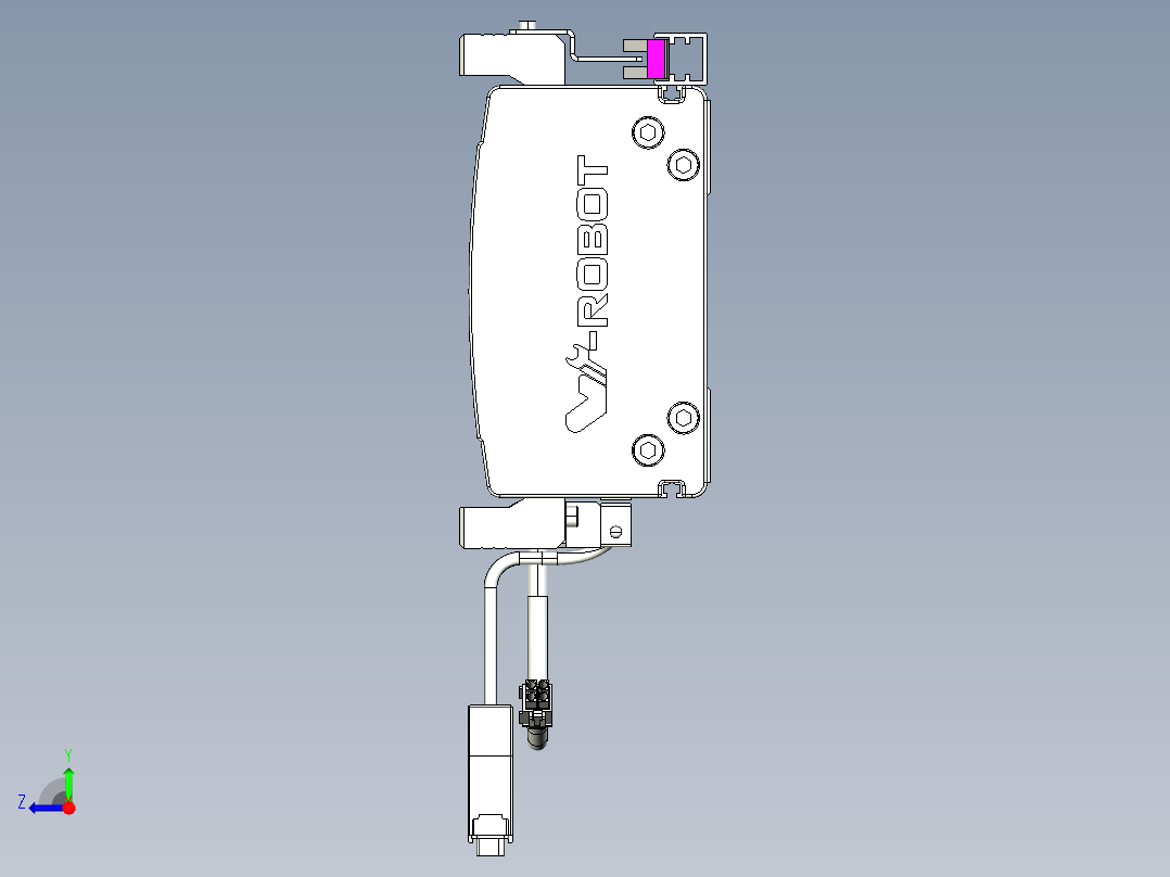 威洛博VL系列直线电机模组-VL14S3-S1050右视图