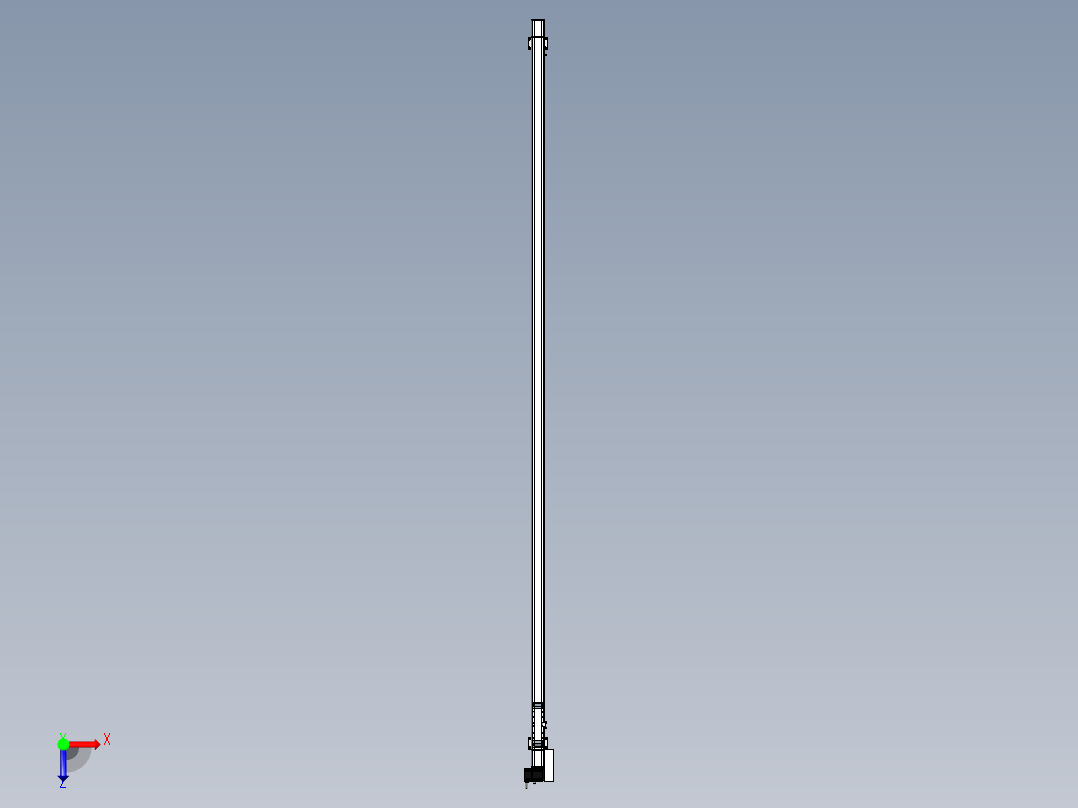 Toyo东佑达直线模组-M65-S-3300-R-M20-C4俯视图