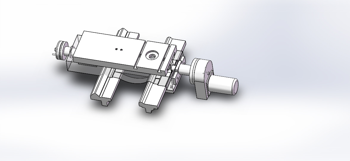 机床横向进给机构设计及建模【步进电机】【含三维图+CAD图+文档】