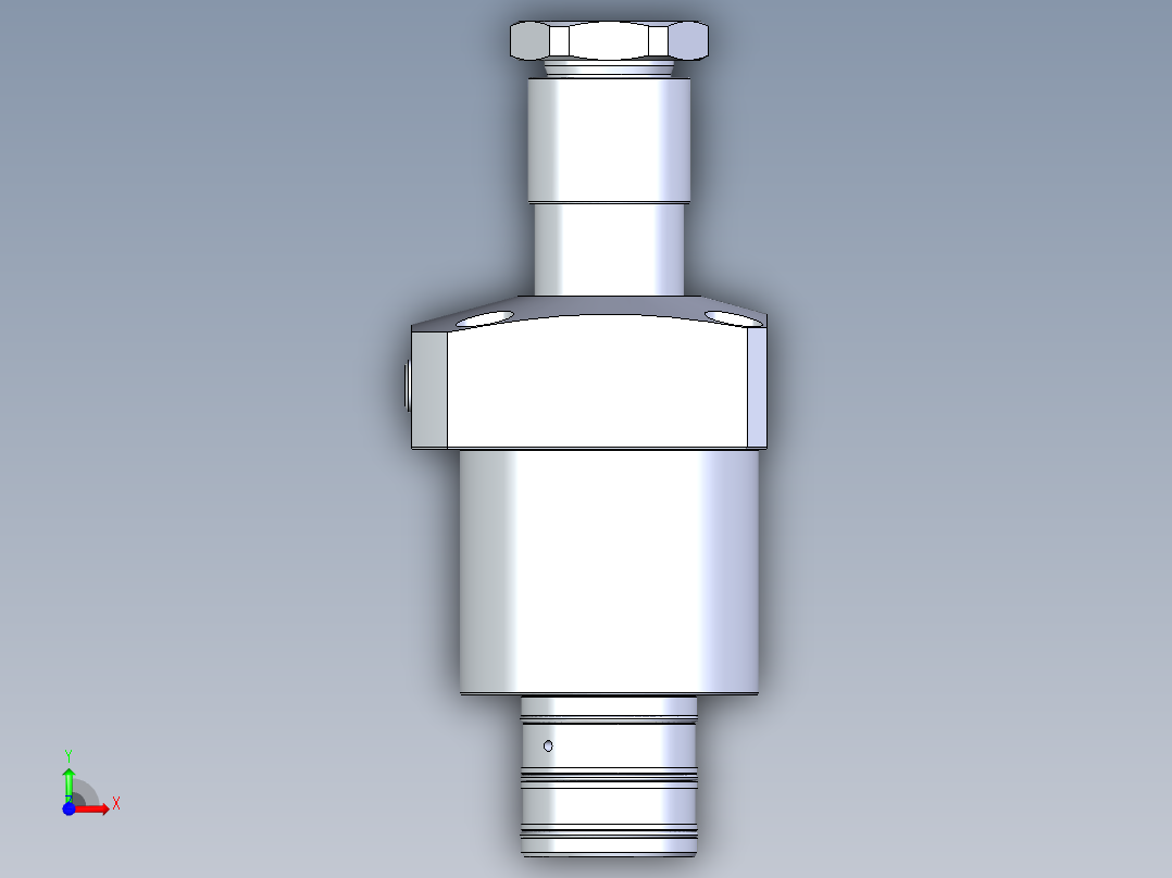 KOSMEKLHA0900-GLM多系列多零件图纸模型前视图