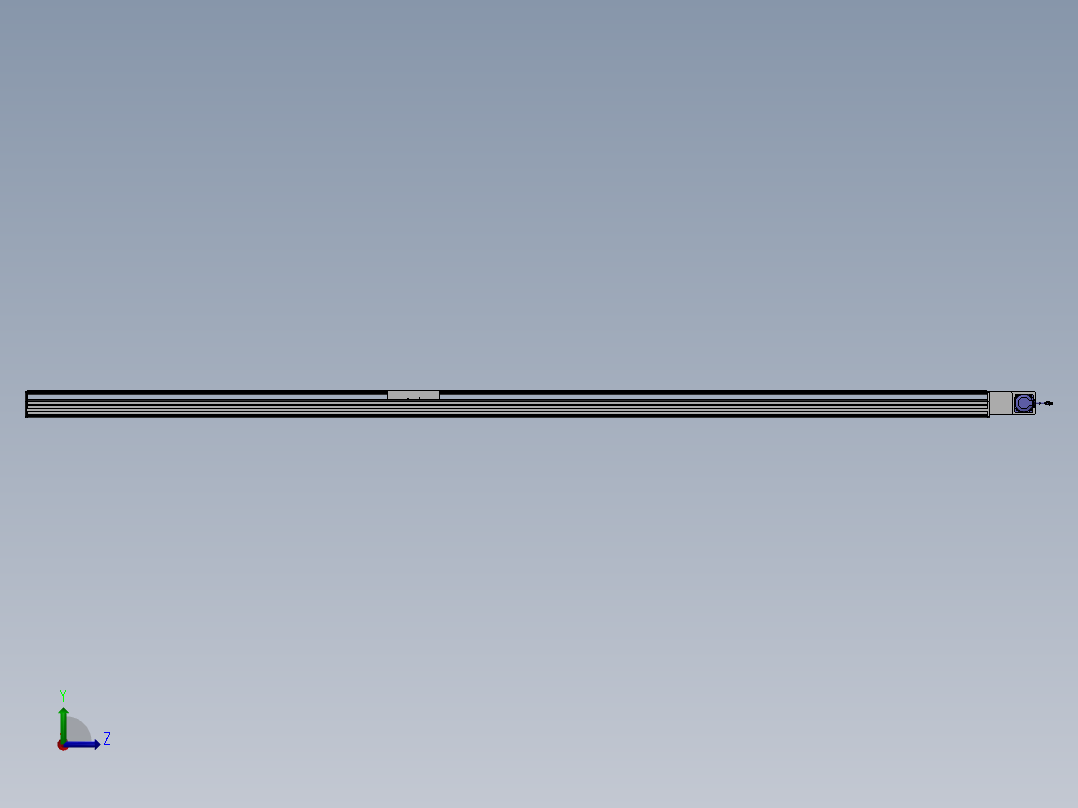 精密模组MT220-L150-3900-R-M75-C4左视图