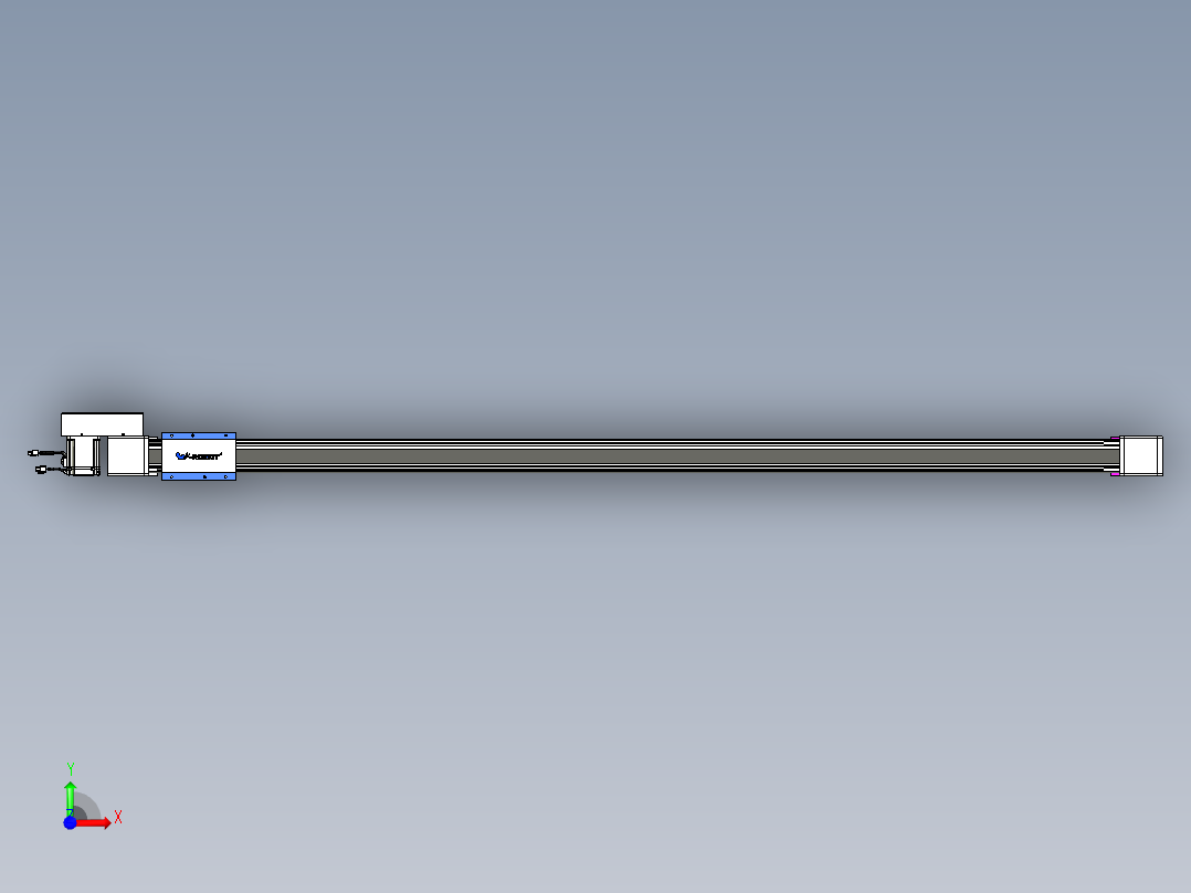 威洛博LB.GB同步带传动--欧规系列GB8-L96-S2100-BR-P75前视图