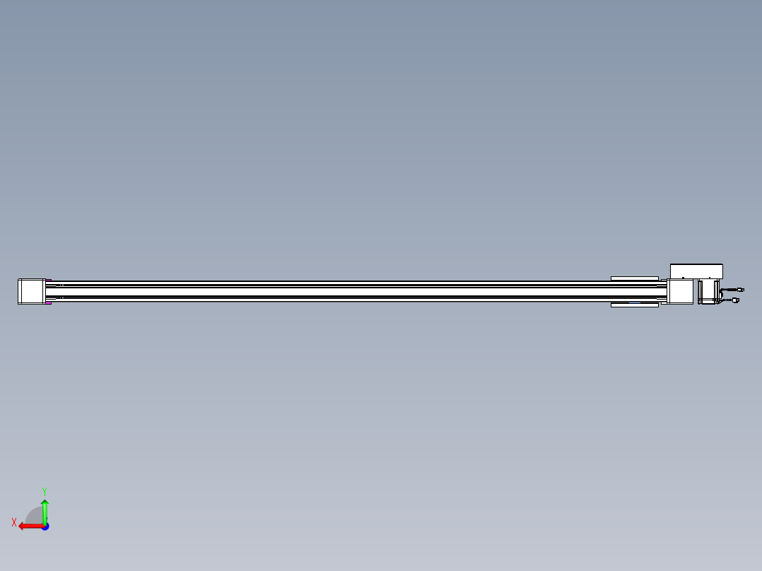 威洛博LB.GB同步带传动--欧规系列GB8-L96-S2100-BR-P75后视图