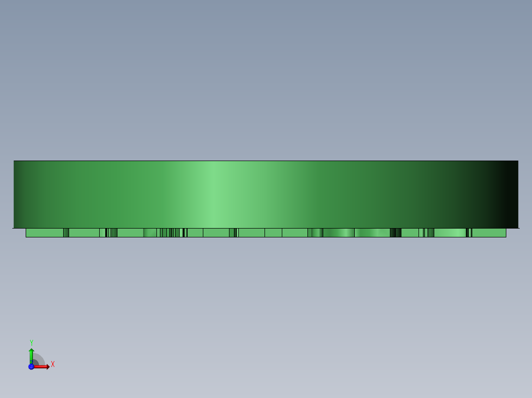 易拉罐盖子 三维图纸与CAD图纸前视图