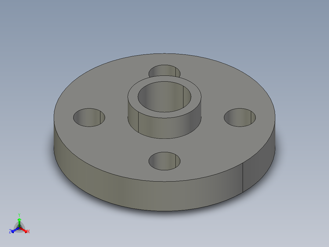 船舶管路系统SeaCor_Flange Vanstone_SOC_37J154005_0.5in正等轴测图