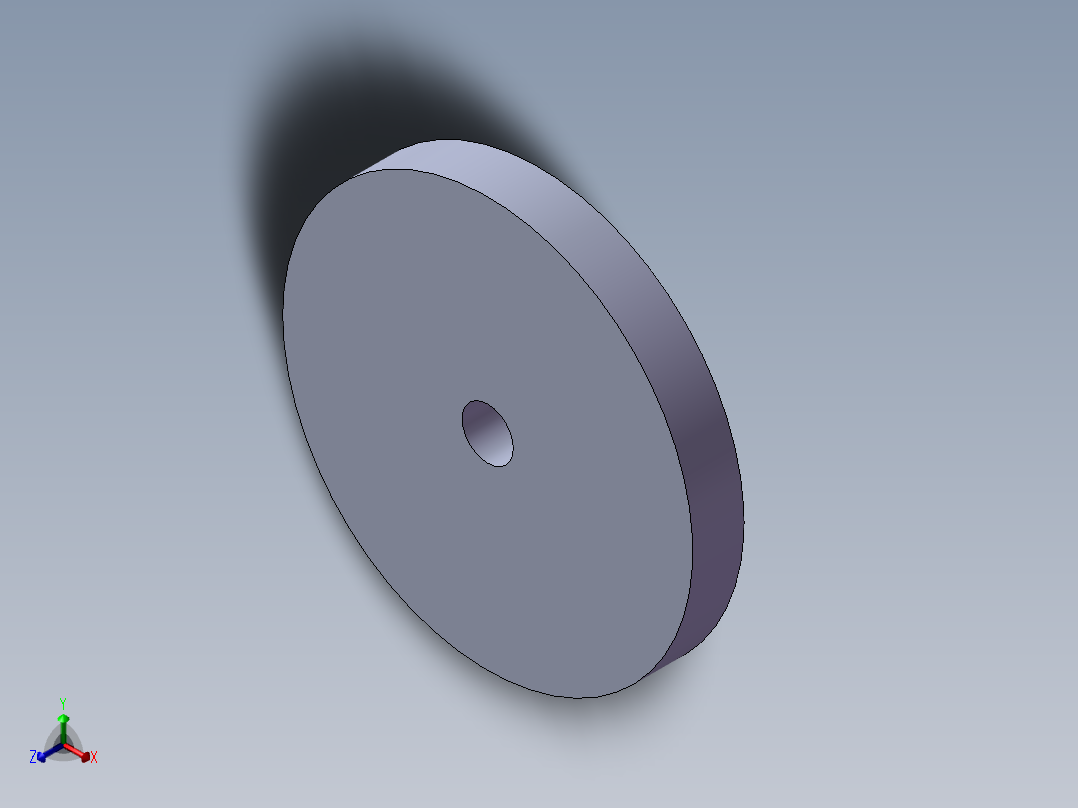 S27 圆盘正等轴测图