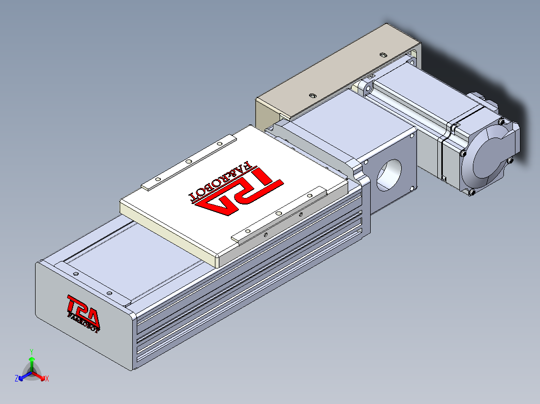 同步带全封闭直线模组TPA-HCB-110D-90-L50-MR-Y-P40-N3