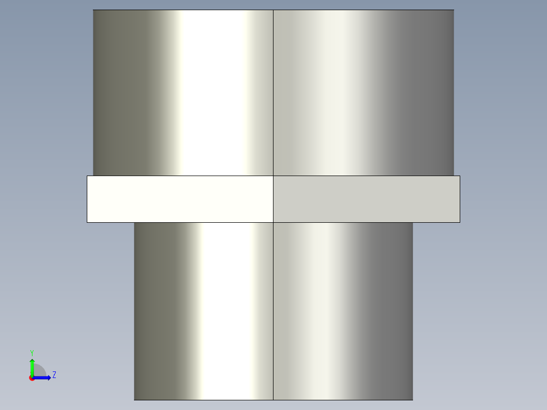 船舶管路系统SeaCor_PVC-SS_SPIGxFPT_37J178015_1.5in左视图