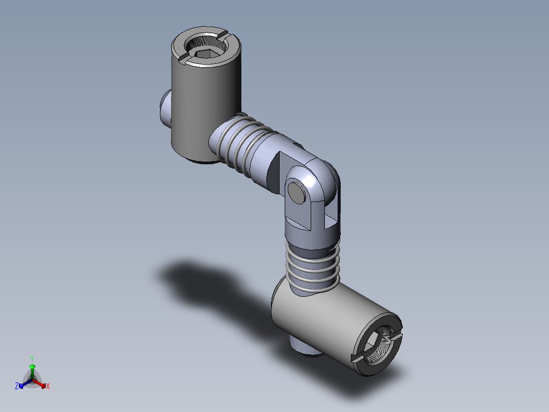 铝型材及其附件3.11.40.07正等轴测图