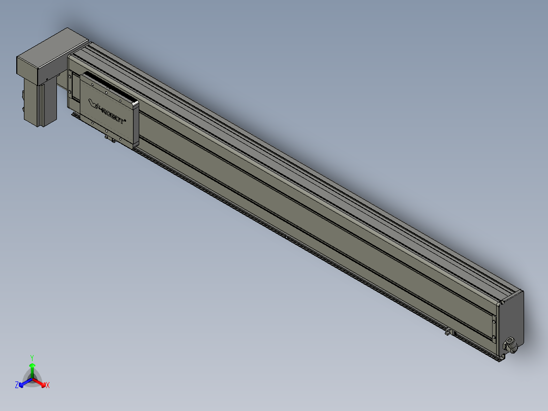 威洛博VBC14-S1000-BRU-P40正等轴测图