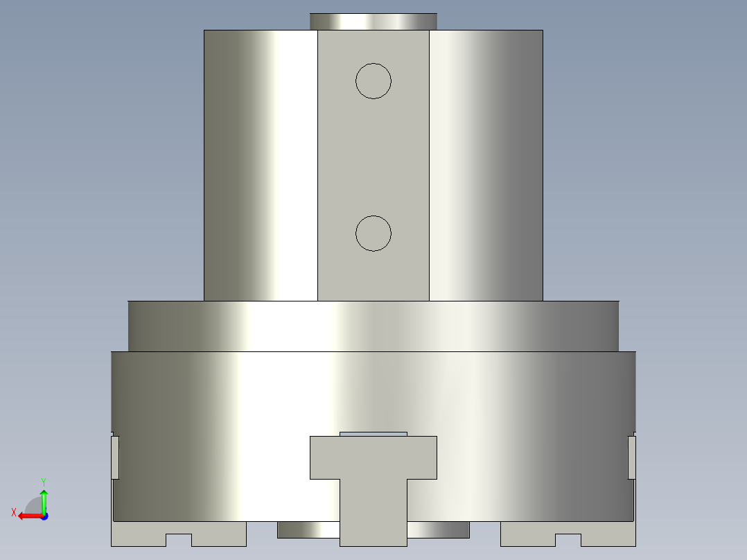 普通气爪PH02-25C后视图