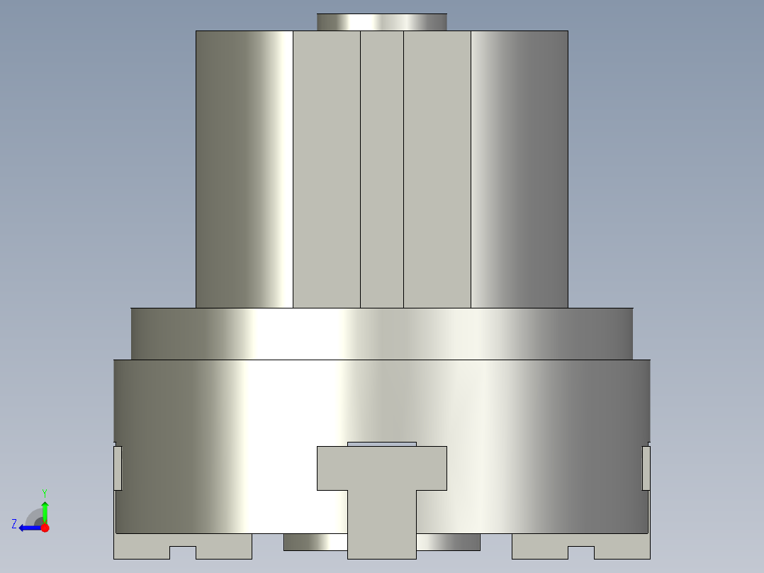 普通气爪PH02-25C右视图