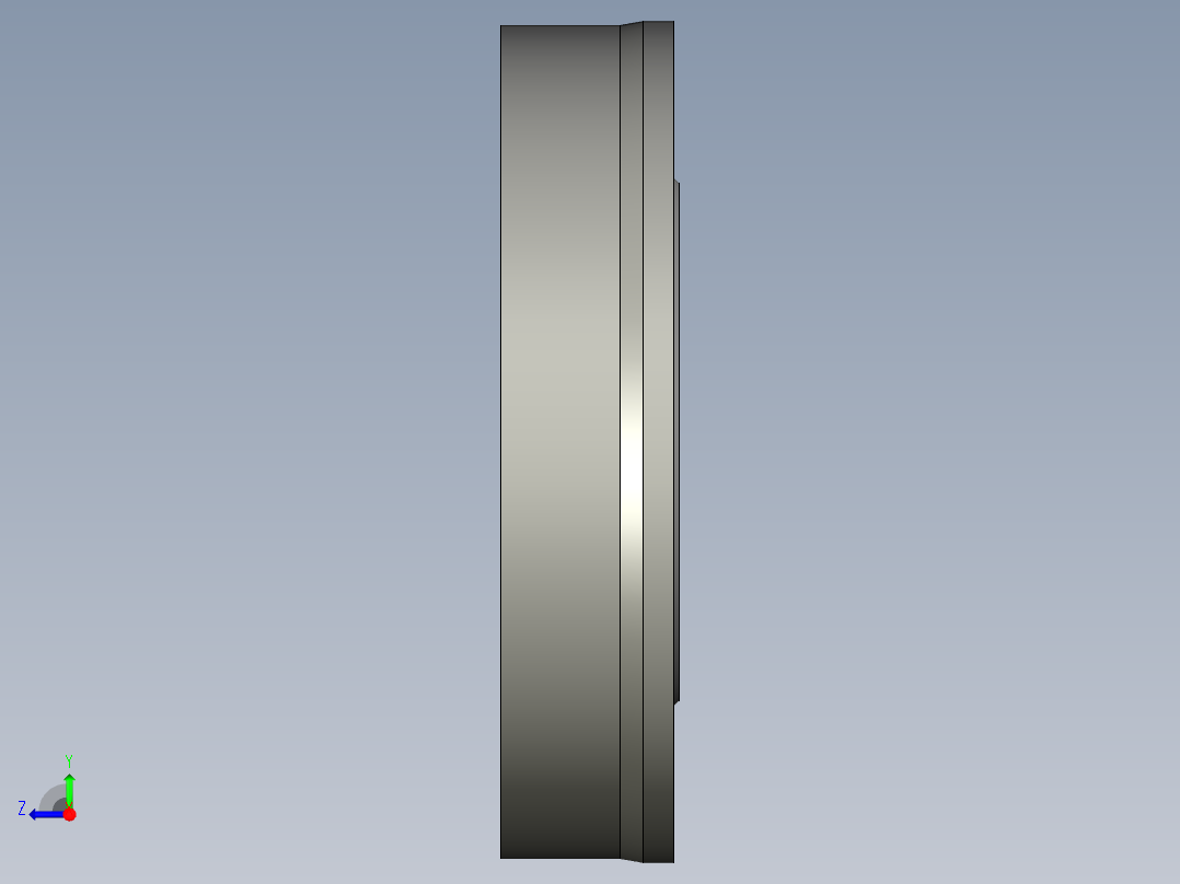 KOSMEKVSB160-G多系列多零件图纸模型多系列多零件图纸模型右视图