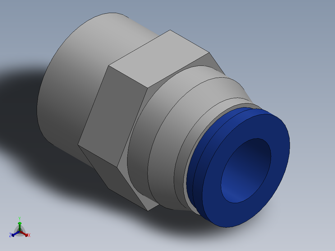 Ø8 x 3-8G - CONEXÃO RETA (C02250838)
