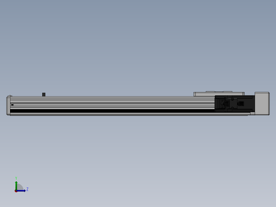 精密模组MY60-T10-400L-BR-P10B-C4-C左视图