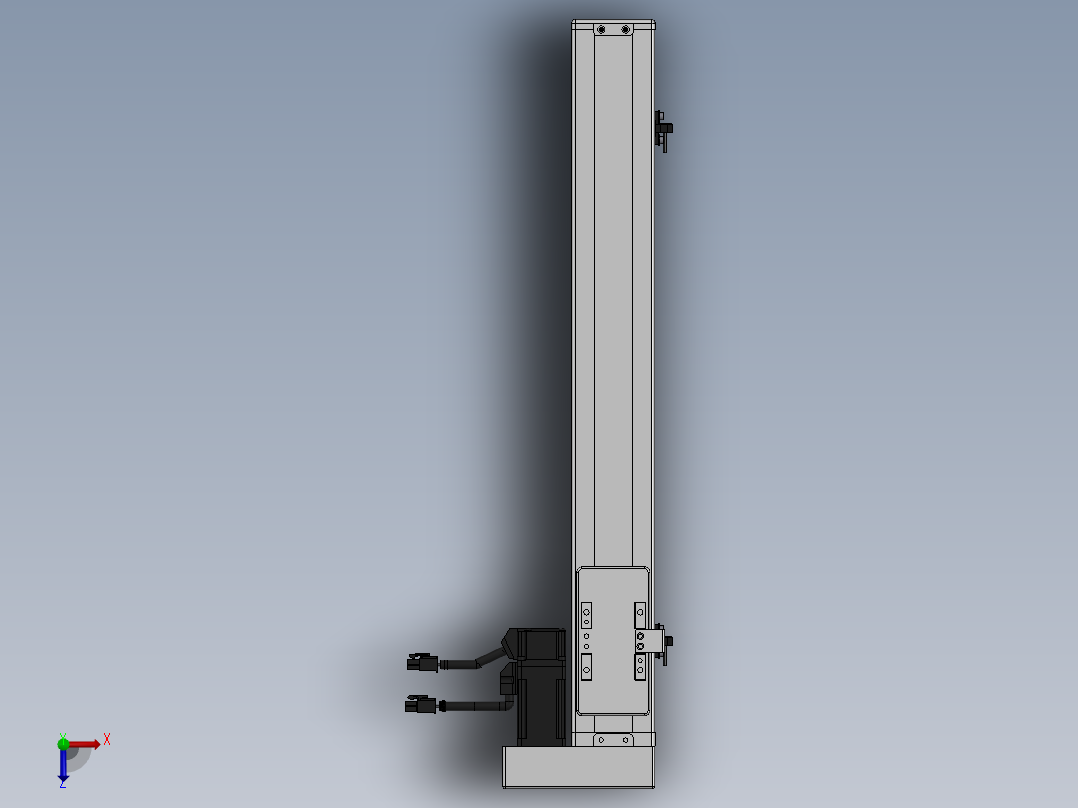 精密模组MY60-T10-400L-BR-P10B-C4-C俯视图