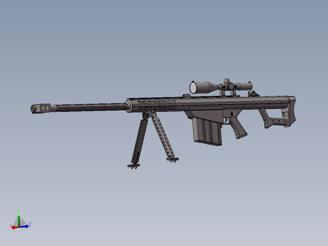 <span style='color: red'>巴雷特</span> <span style='color: red'>模型</span>和图纸_SolidWorks20140214100400150