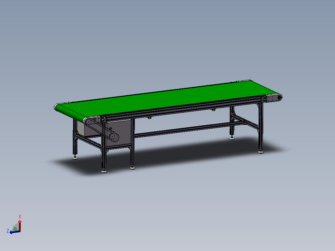 <span style='color: red'>简易</span>皮带<span style='color: red'>输送</span>机