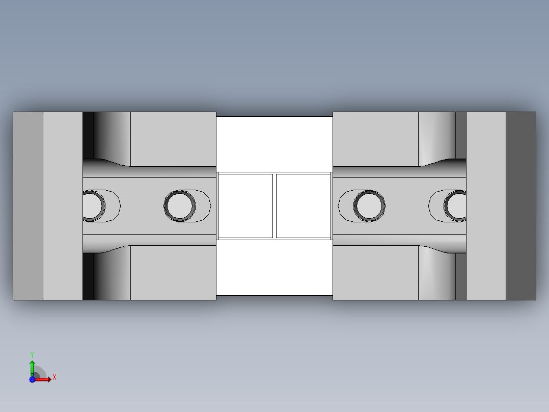 机器人双夹爪可调节1320727前视图