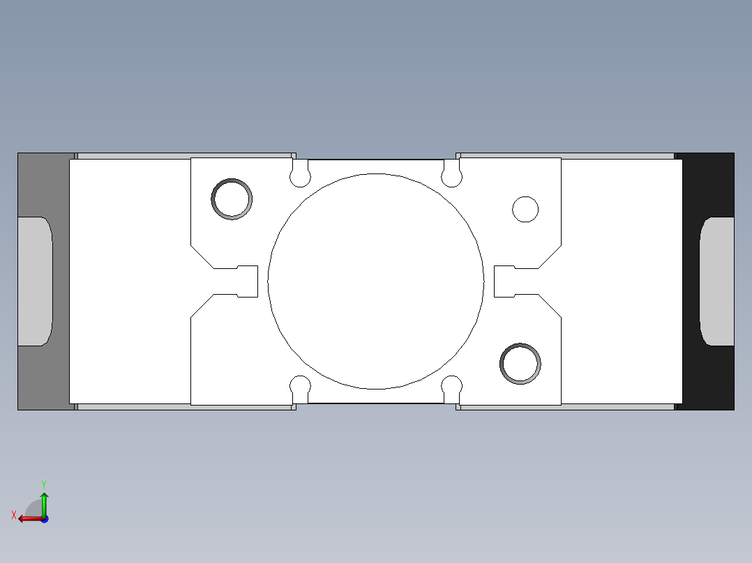 机器人双夹爪可调节1320727后视图
