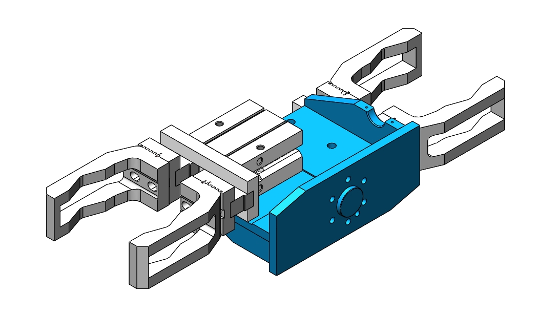 机器人双夹爪可调节1320727