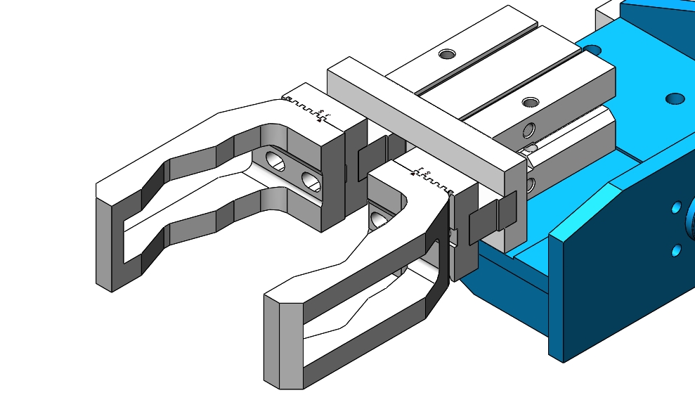 机器人双夹爪可调节1320727